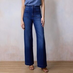 Lauren Conrad High Waist Wide Leg Jeans